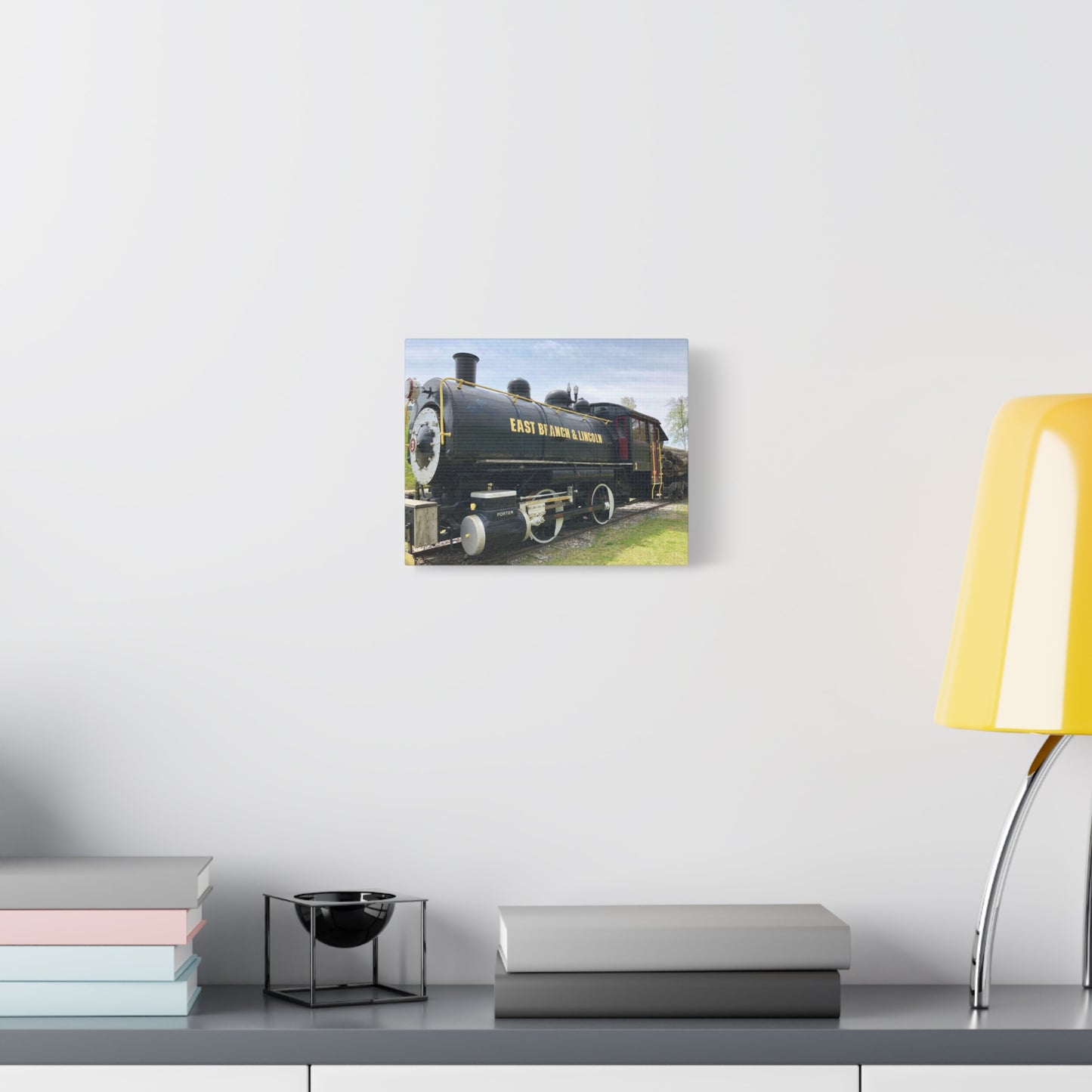 Canvas Print - EB&L RR (original photograph by Kind River Studio)