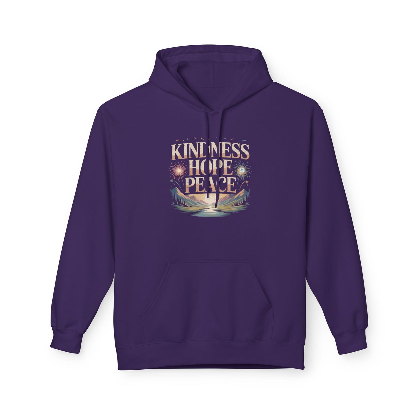 Hoodie (Adult) - Kindness - Hope - Peace