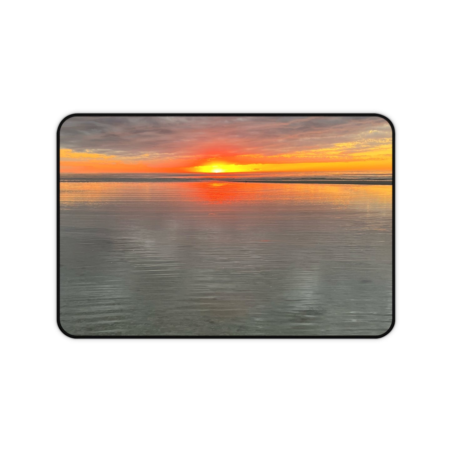 Sunset Reflection Desk Mat  (original photograph by Kind River Studio)