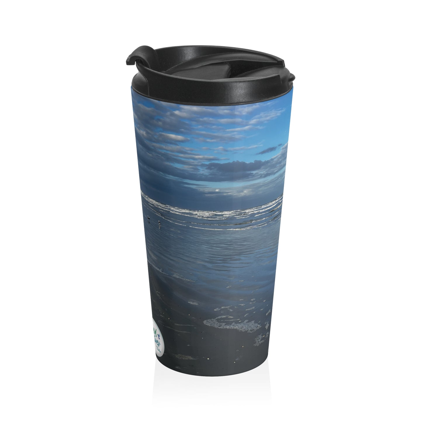 Ocean's Edge Travel Mug  (original photograph by Kind River Studio)