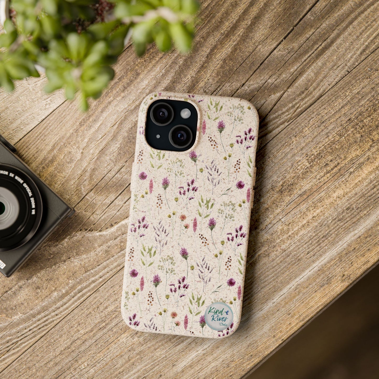 Wildflowers Biodegradable Phone Case
