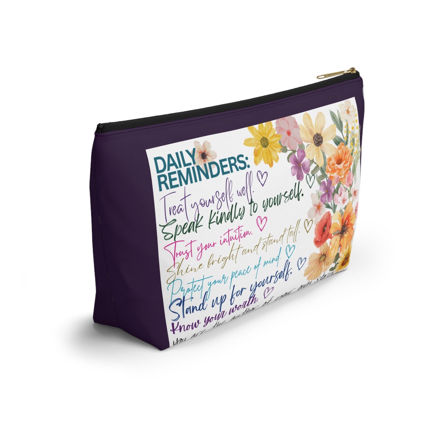 Pouch - Daily Reminders (Plum)