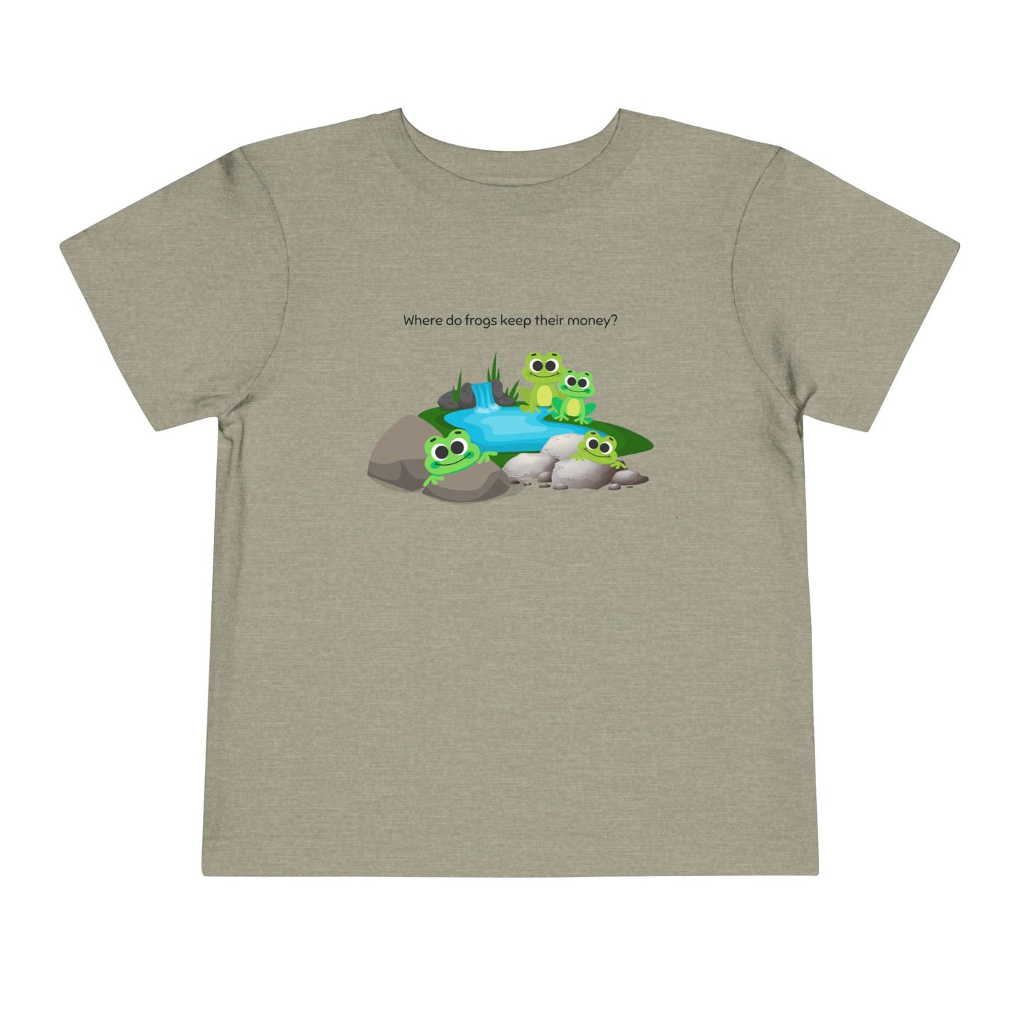 Frogs at the River Toddler Tee