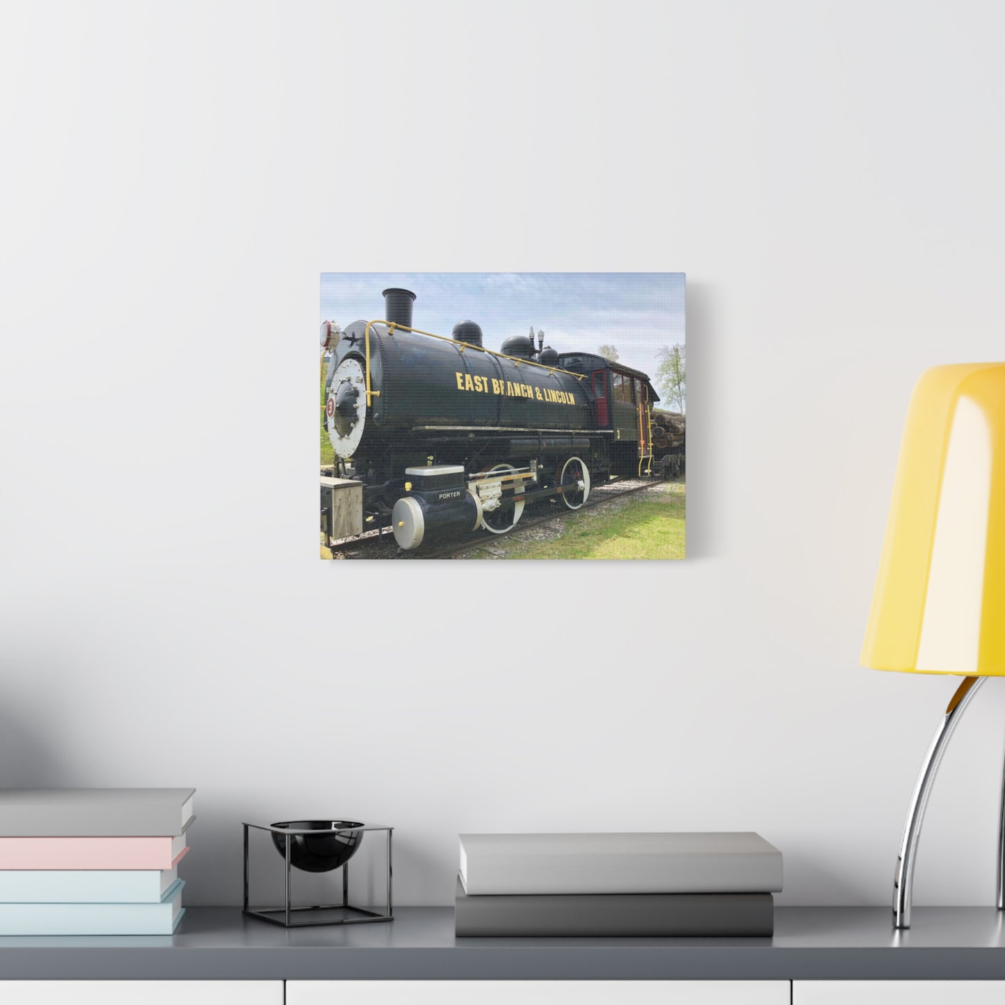 Canvas Print - EB&L RR (original photograph by Kind River Studio)