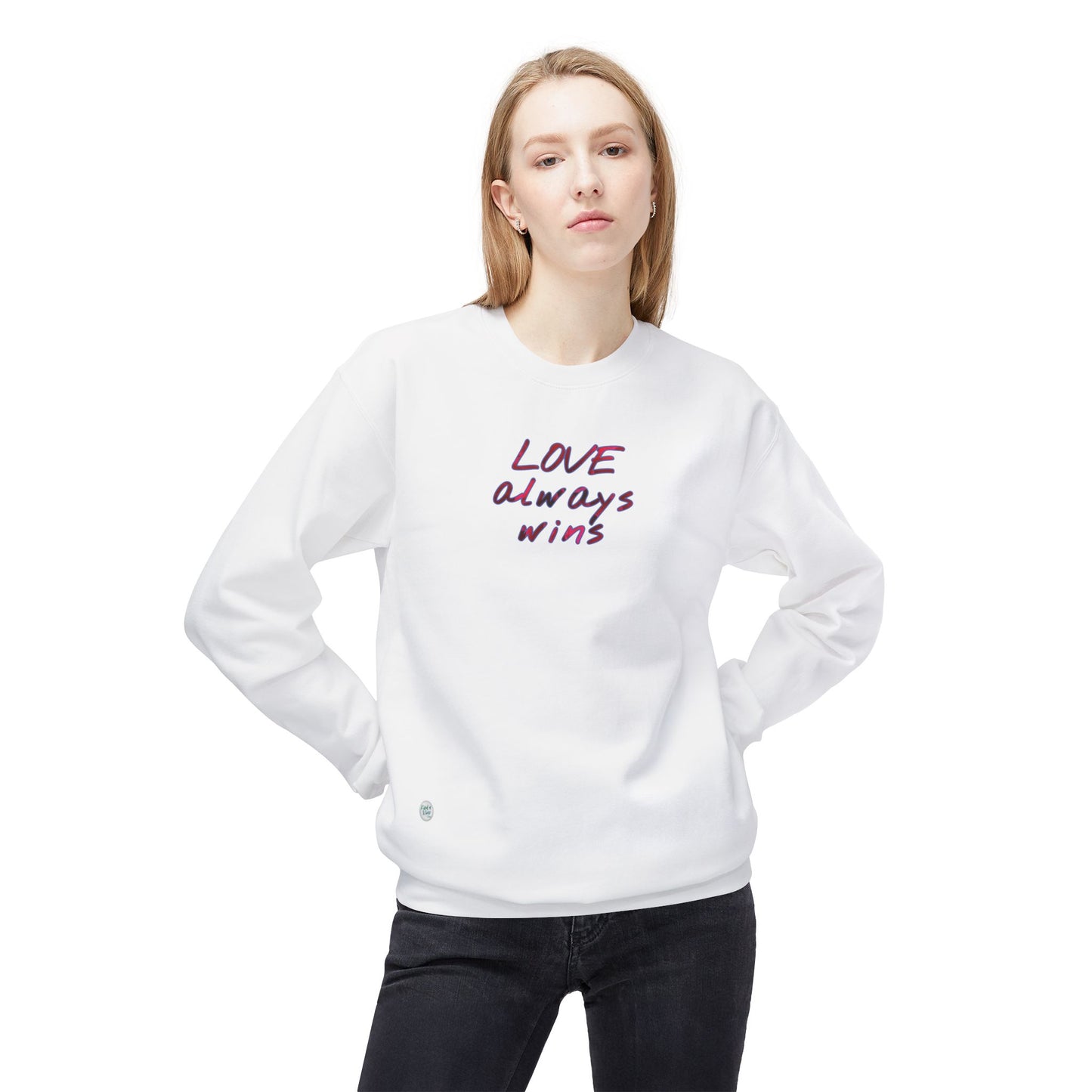 Sweatshirt - Crewneck (Adult) - Love always wins