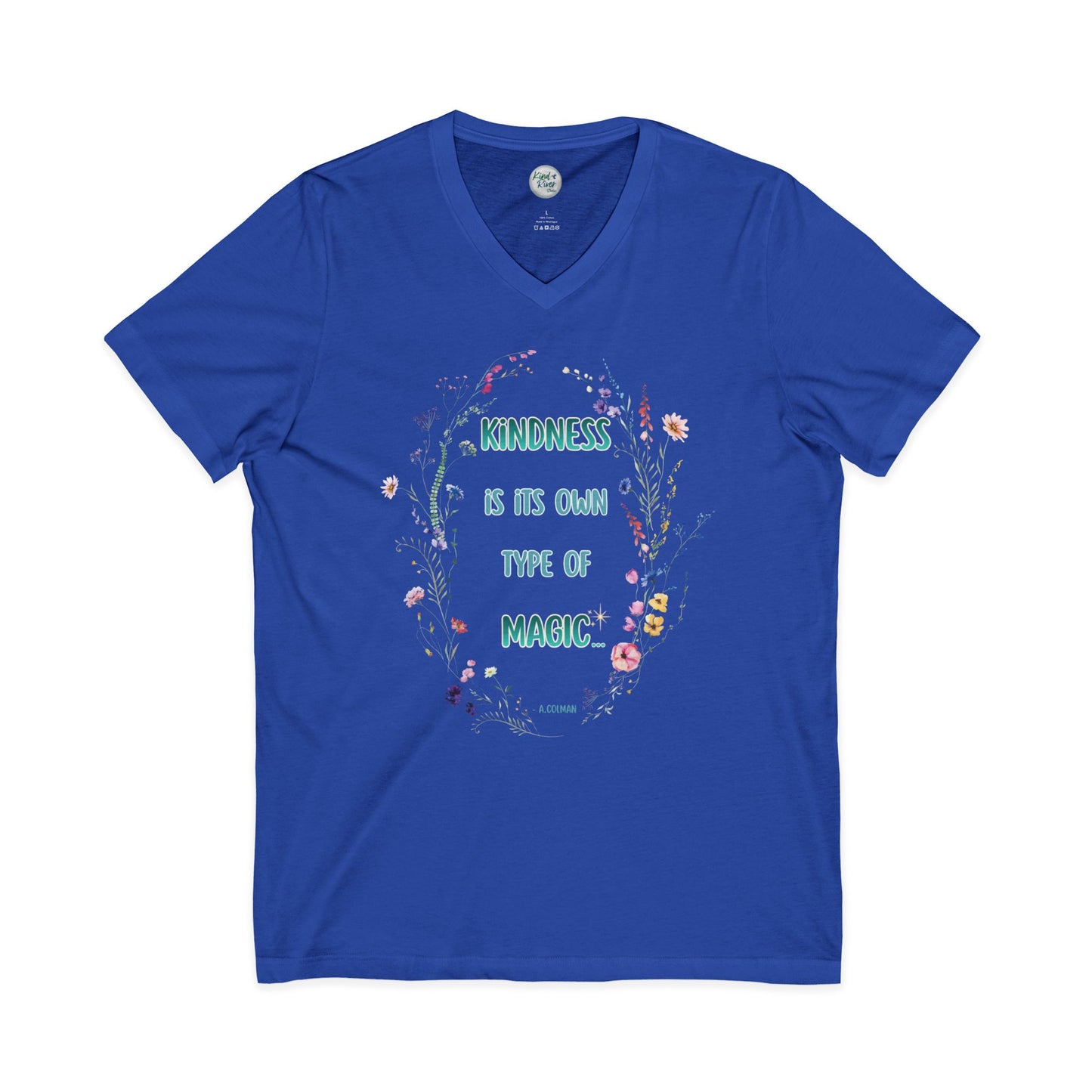 Kindness Is Magic V-Neck Tee (Adult)
