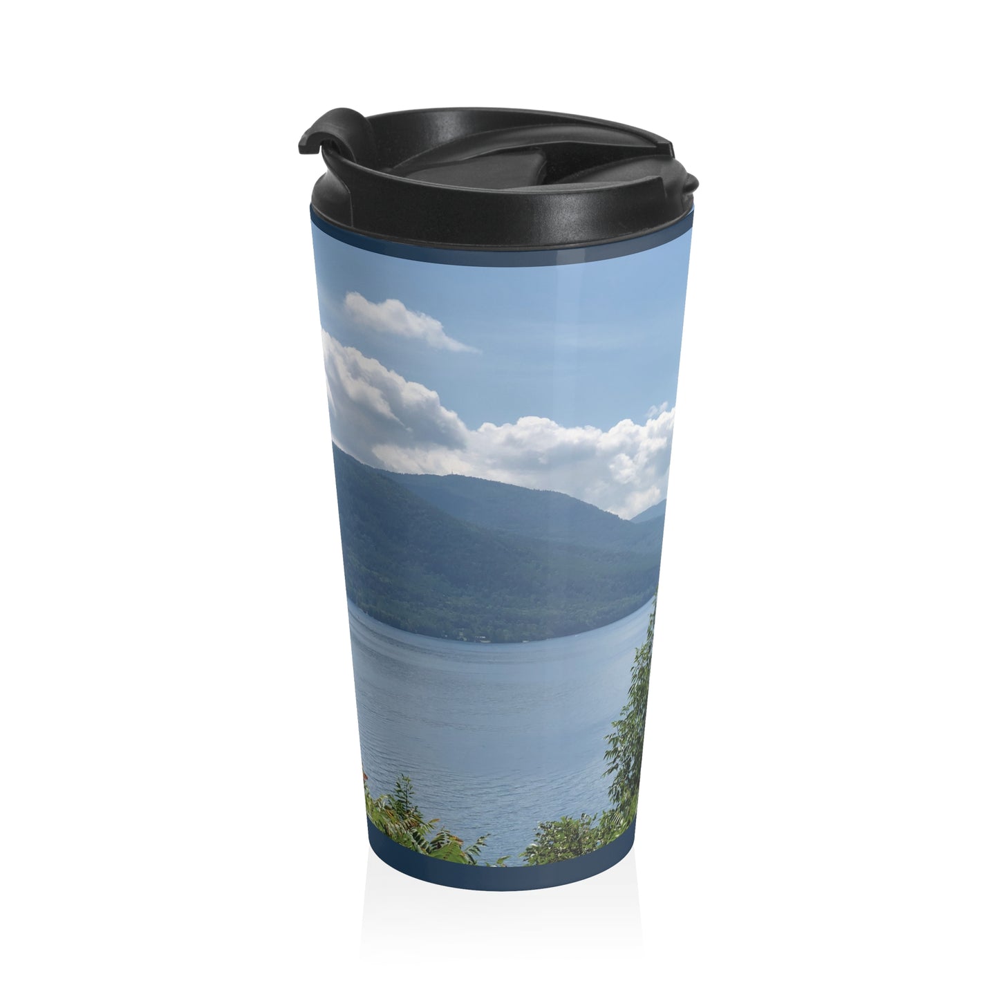 Lakeside Travel Mug  (original photograph by Kind River Studio)