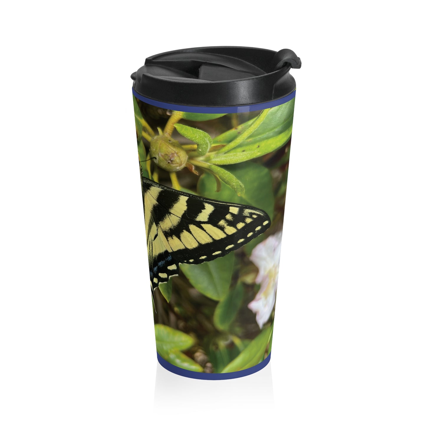 Swallowtail Butterfly Travel Mug  (original photograph by Kind River Studio)