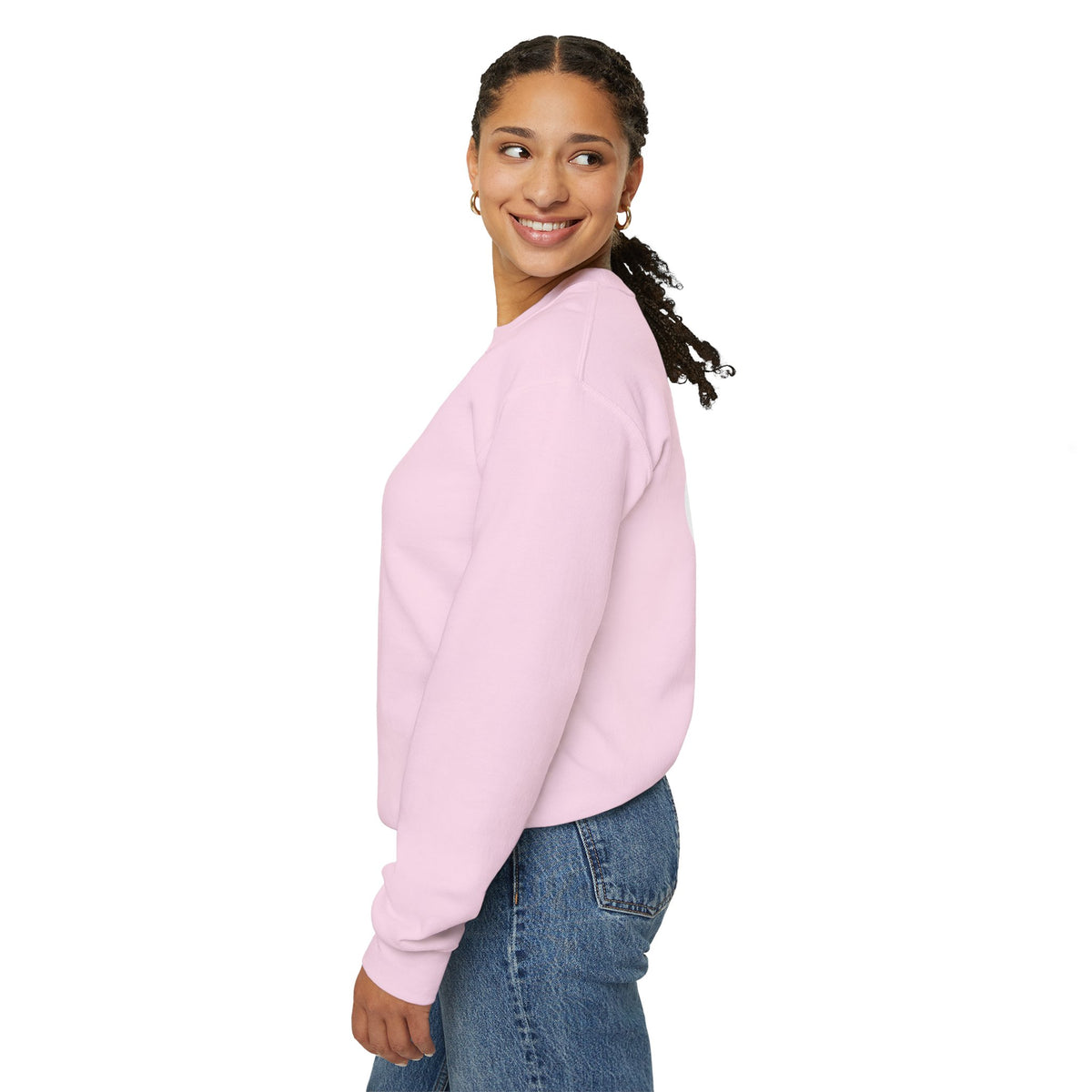 Breast Cancer Awareness Crewneck Sweatshirt (Adult) — "In Honor of My Loved One"