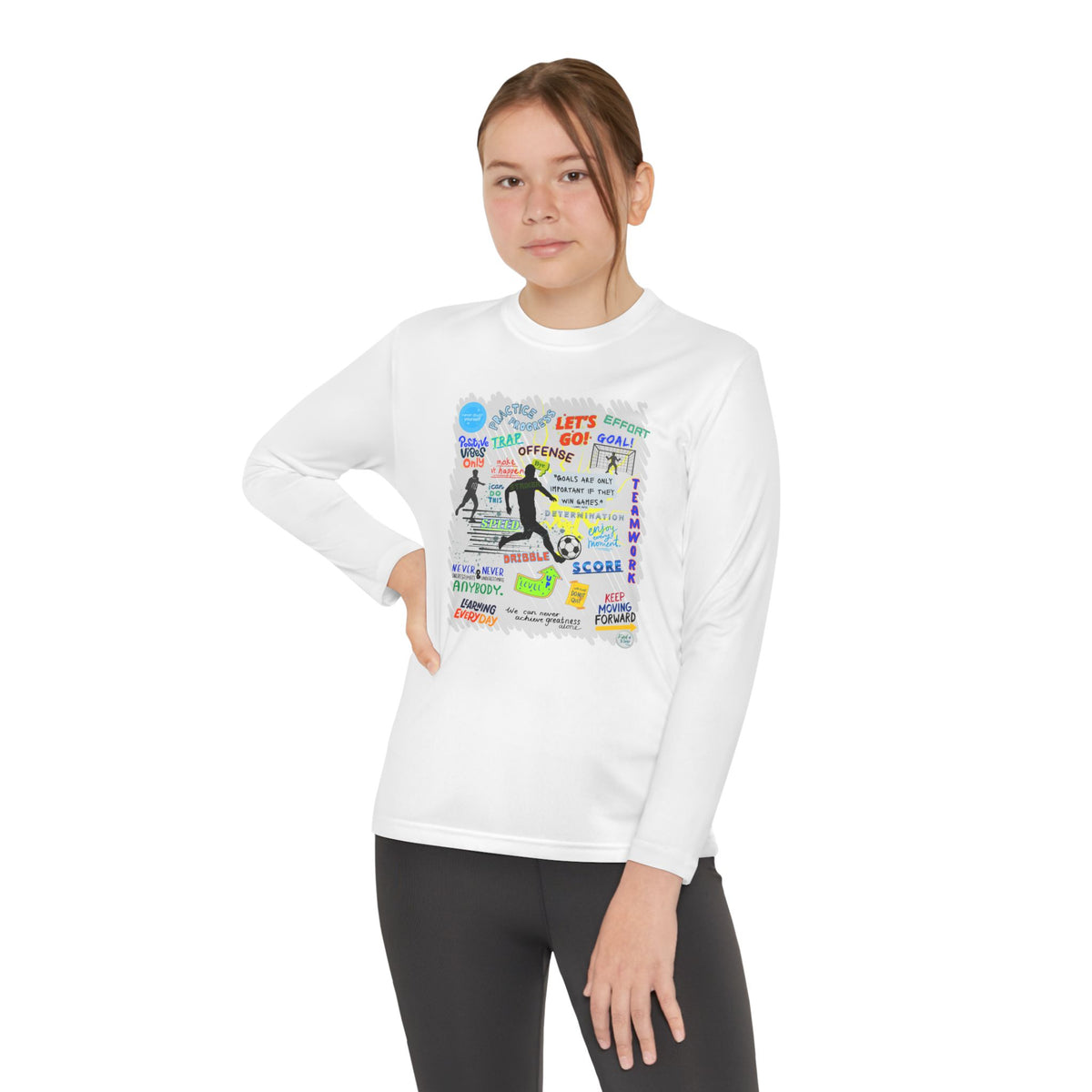 Striker Graphic Long Sleeve Tee (Youth)