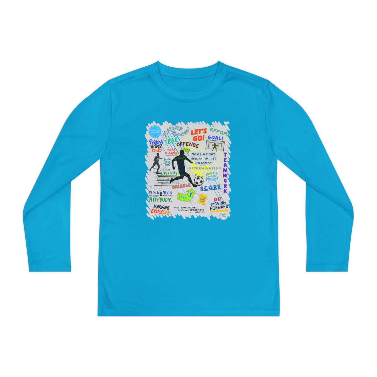Striker Graphic Long Sleeve Tee (Youth)
