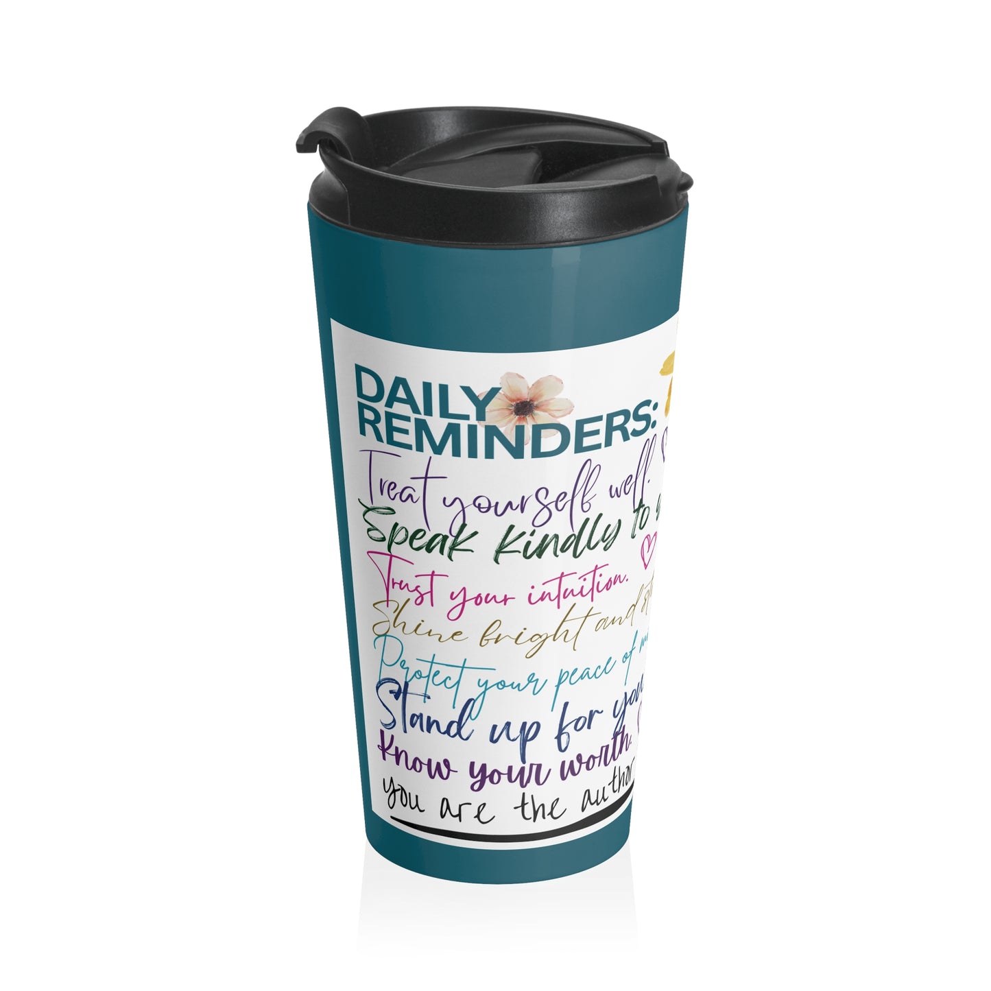 Daily Reminders Travel Mug