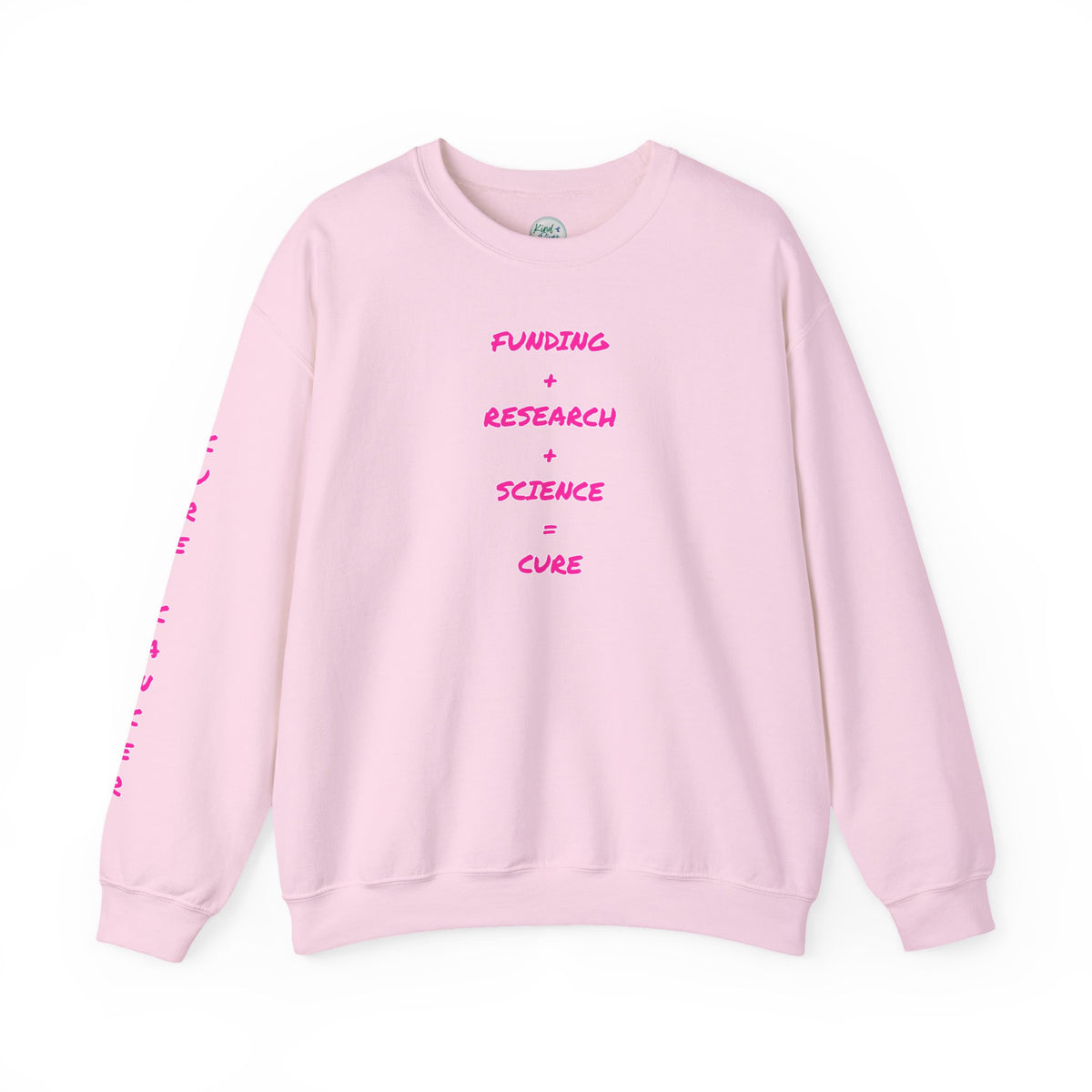 Breast Cancer Awareness Crewneck Sweatshirt (Adult) — "In Honor of My Loved One"