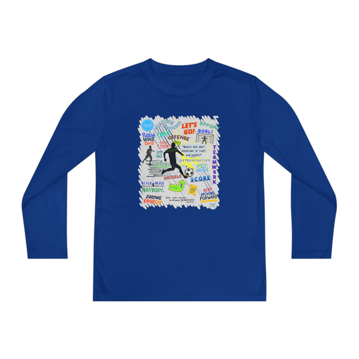 Striker Graphic Long Sleeve Tee (Youth)