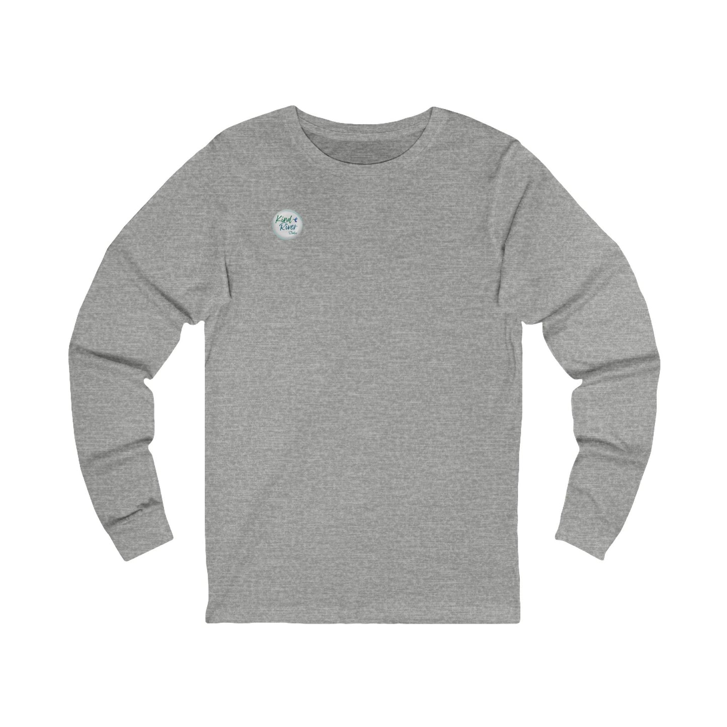 Tee - Long Sleeve (Adult) - Kind River Studio Button Logo