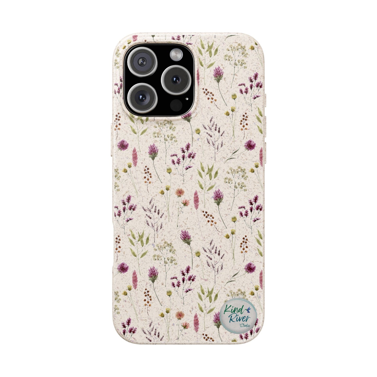 Wildflowers Biodegradable Phone Case