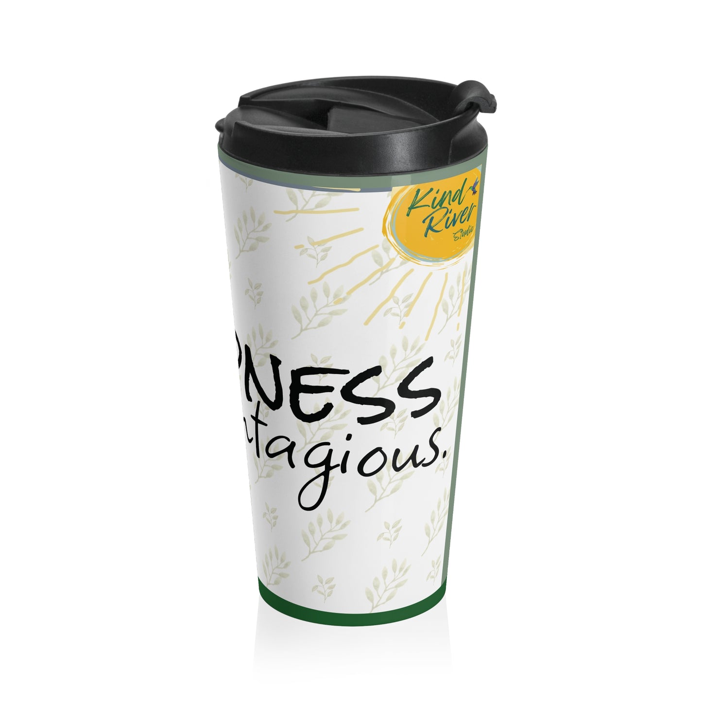 Kindness is Contagious Stainless Steel Travel Mug