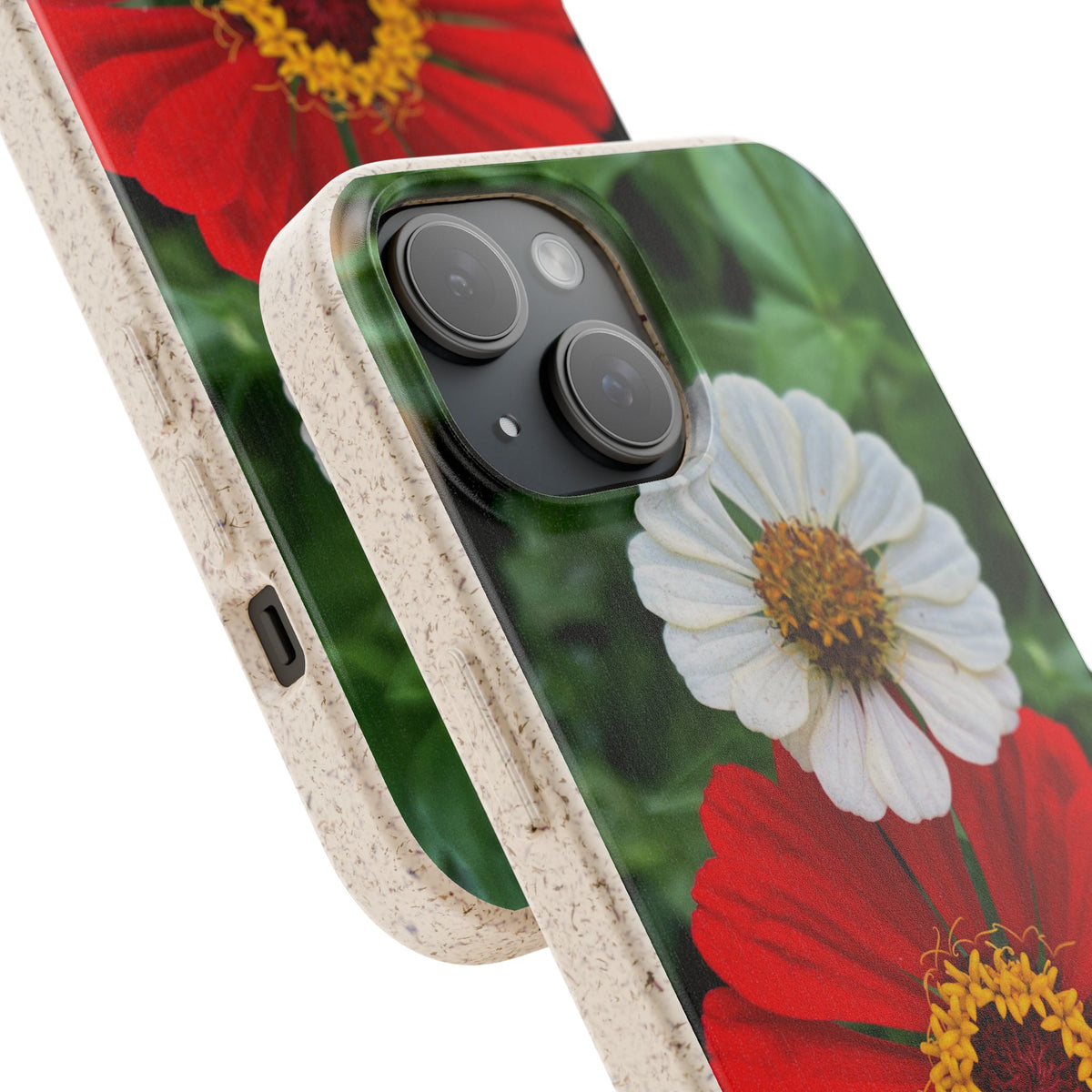 Zinnia Biodegradable Phone Case (original photo by Kind River Studio)