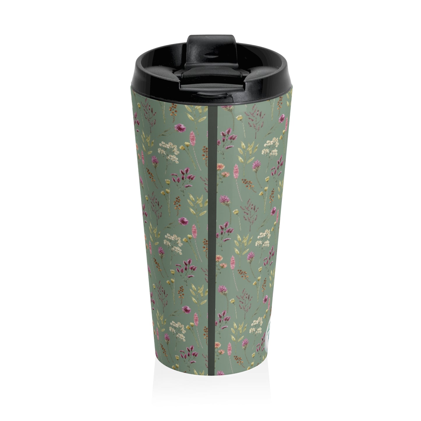 Vintage Wildflowers Travel Mug