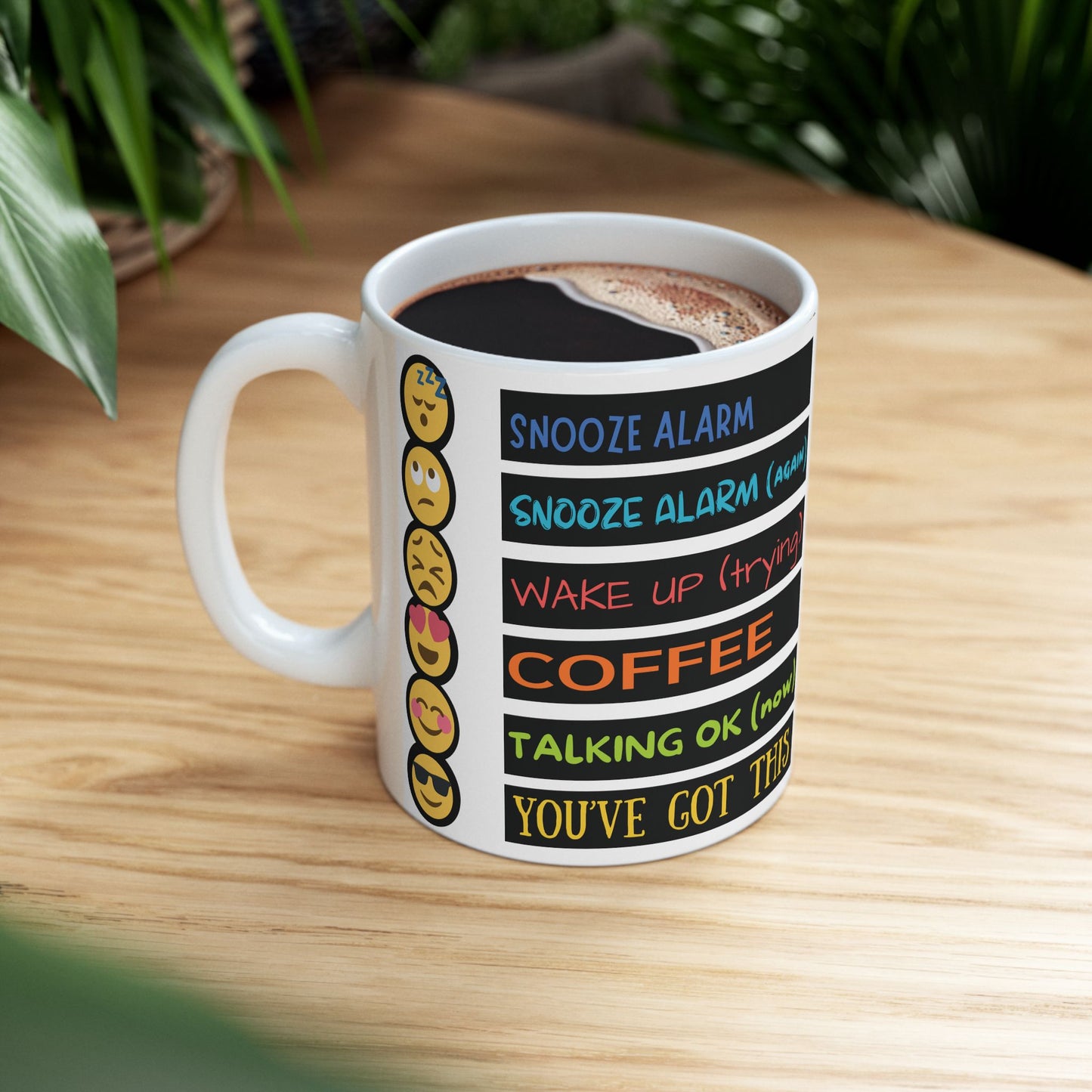 Mug - Ceramic (11 oz | 15 oz) - Mornings Two-Sided