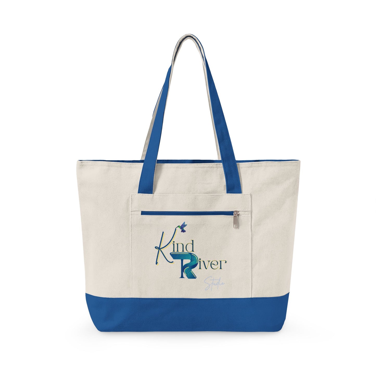 Kindness Matters Zippered Canvas Tote