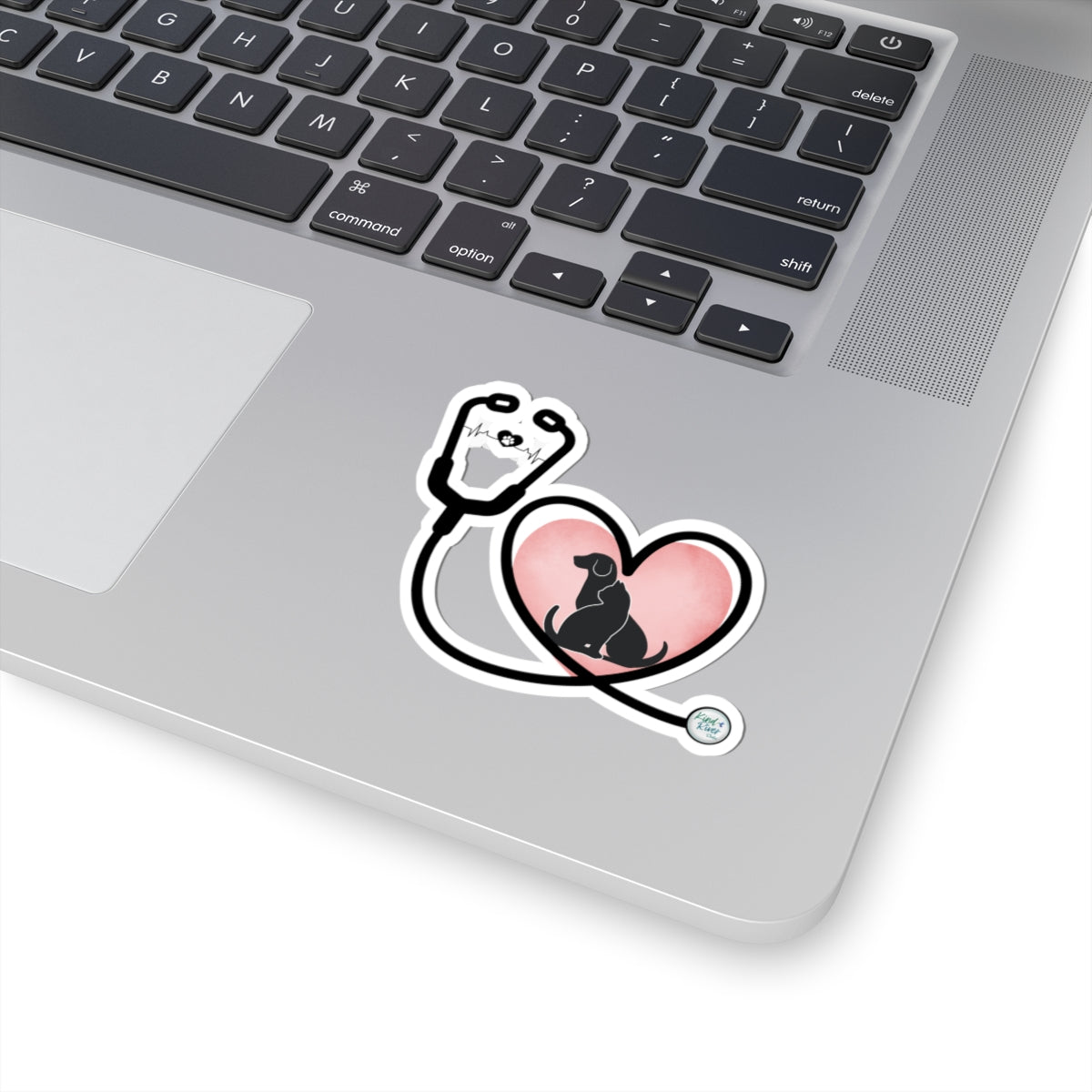 Stethoscope Heart Decal