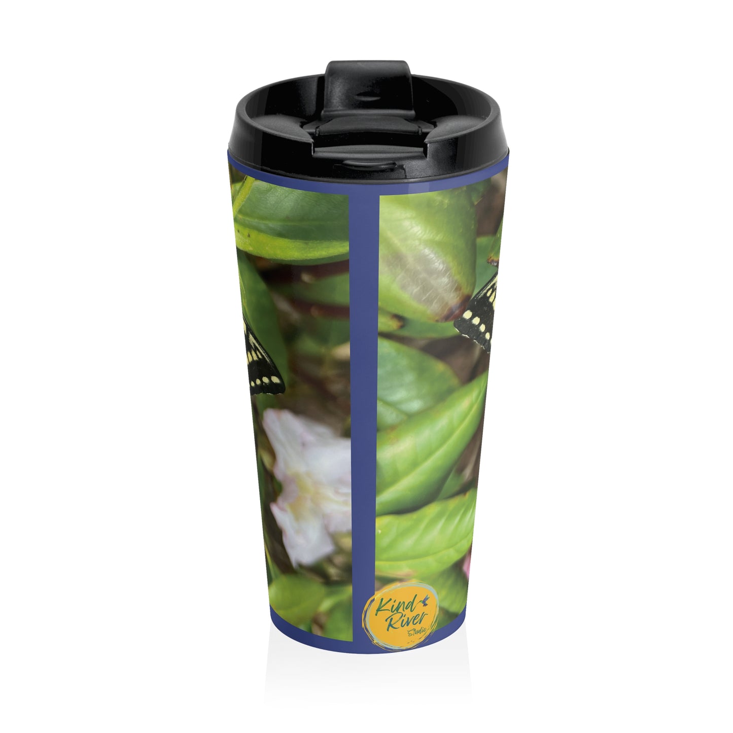 Swallowtail Butterfly Travel Mug  (original photograph by Kind River Studio)