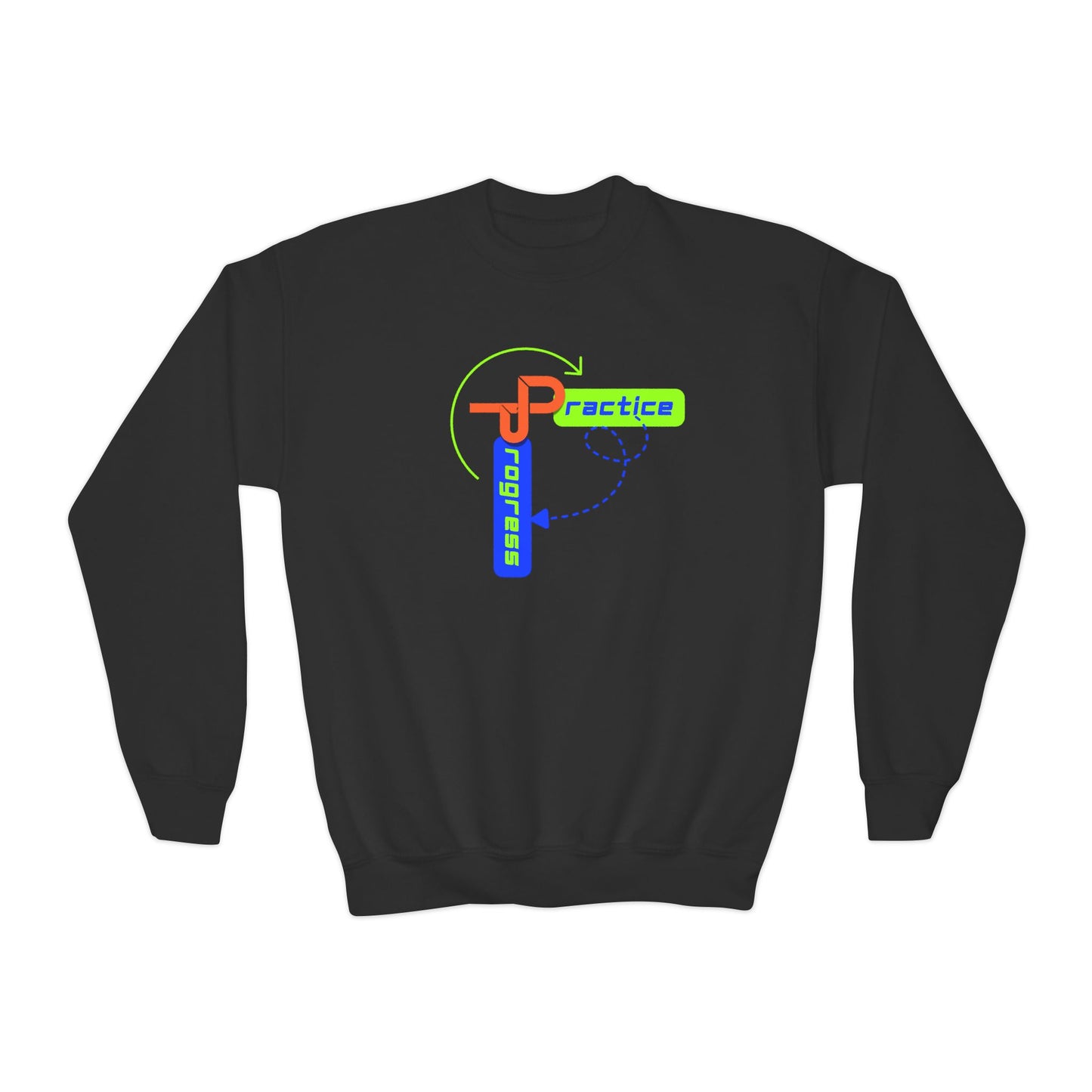 Crewneck Sweatshirt (Youth) - Practice to Progress