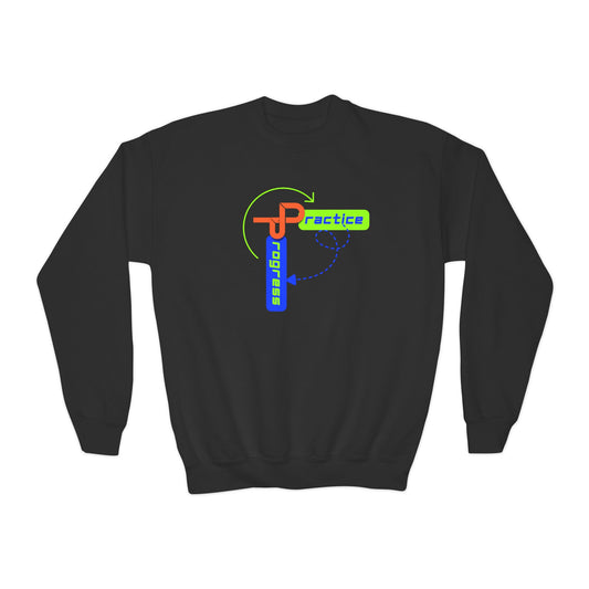 Crewneck Sweatshirt (Youth) - Practice to Progress