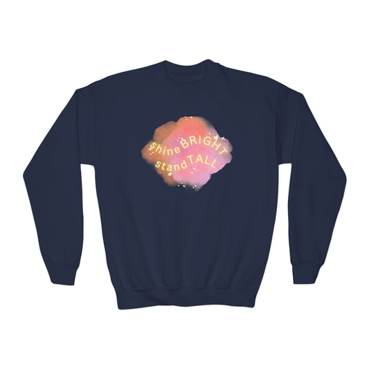 Sweatshirt - Crewneck (Youth) - Shine Bright | Stand Tall