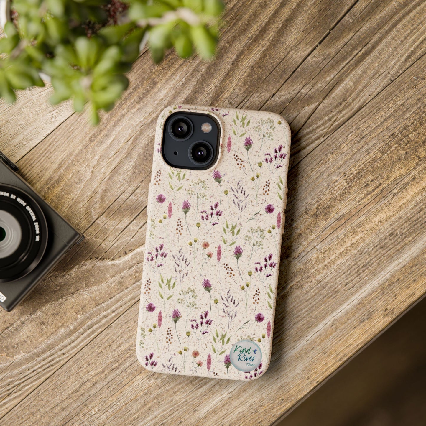 Wildflowers Biodegradable Phone Case