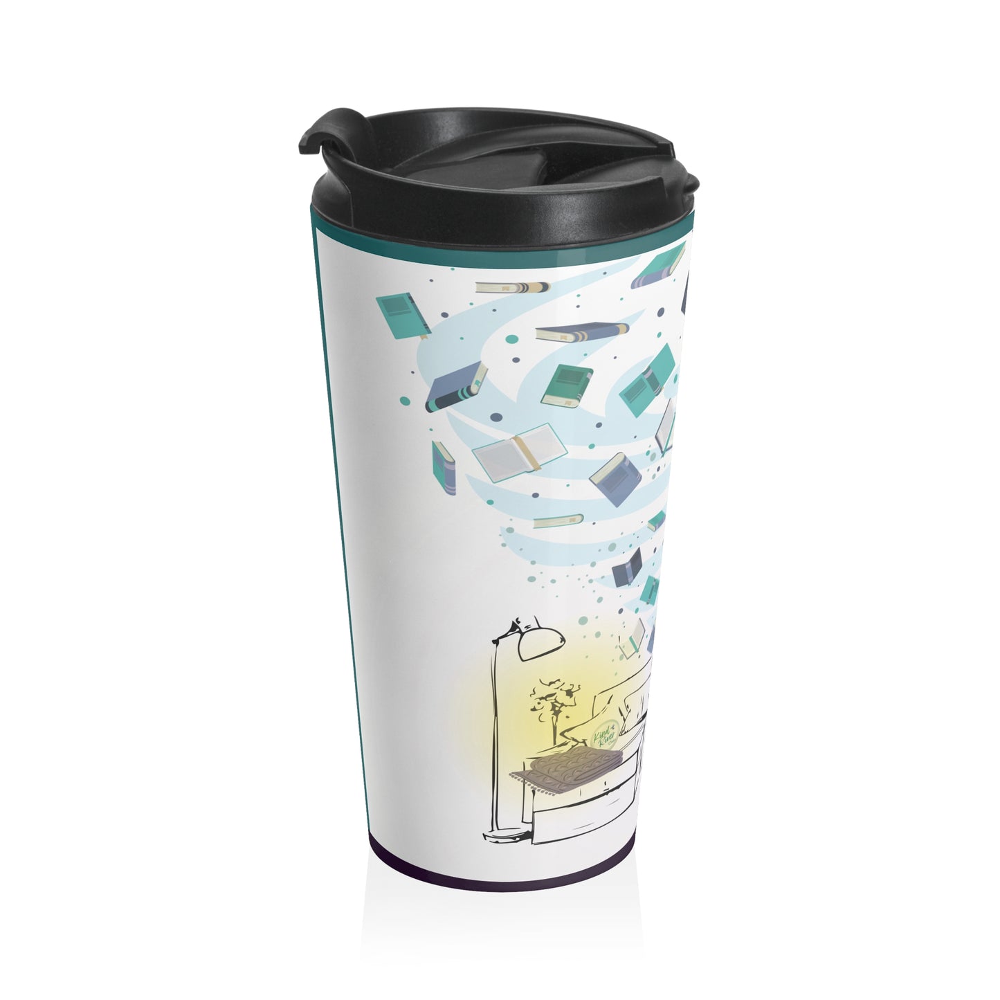 A Good Book Travel Mug
