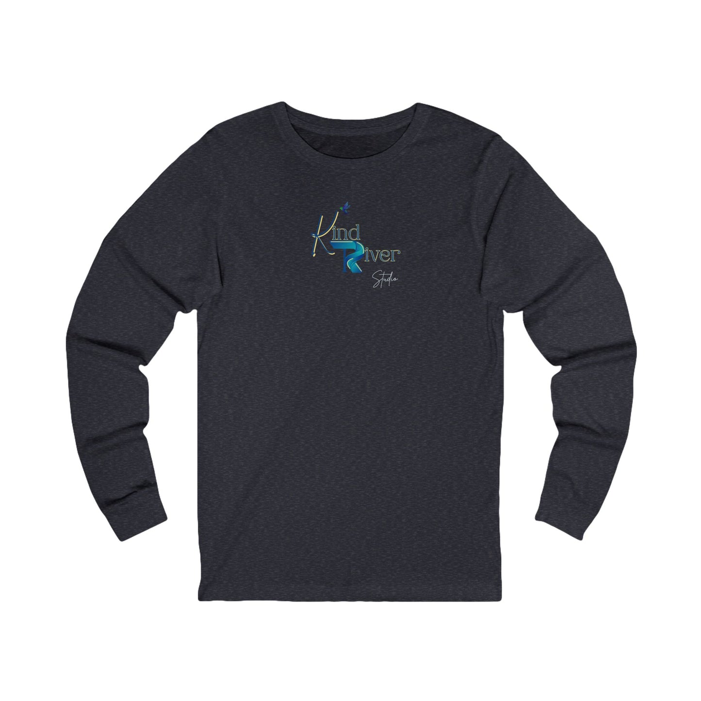 Tee - Long Sleeve (Adult) - Kind River Studio Small Logo