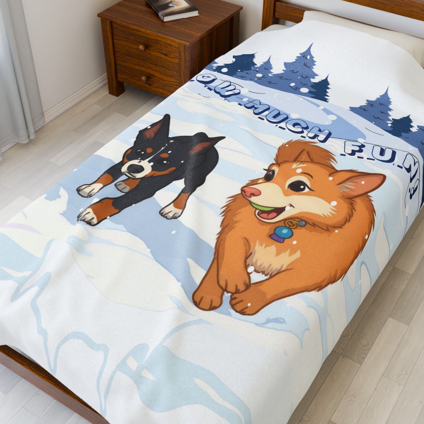 Blanket (Velveteen Plush) - Snow Much Fun!