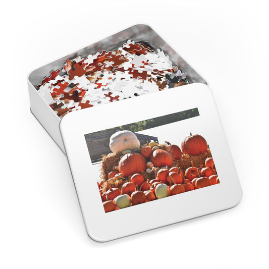 Jigsaw Puzzle (1000 pcs) - Pumpkin Pile