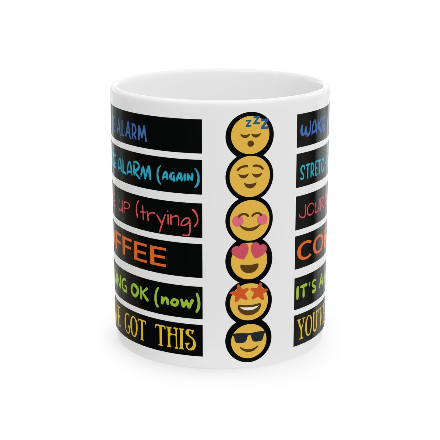 Mug - Ceramic (11 oz | 15 oz) - Mornings Two-Sided