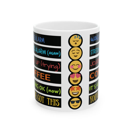 Mug - Ceramic (11 oz | 15 oz) - Mornings Two-Sided
