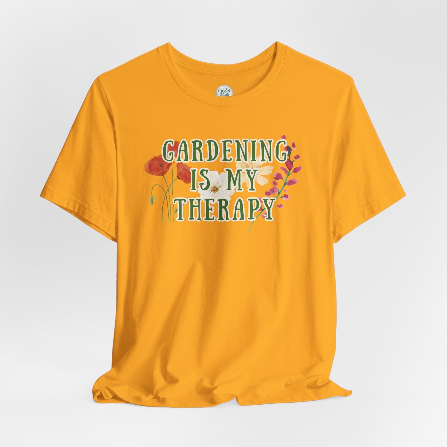 Tee - Short Sleeve (Adult) - Gardening Is My Therapy