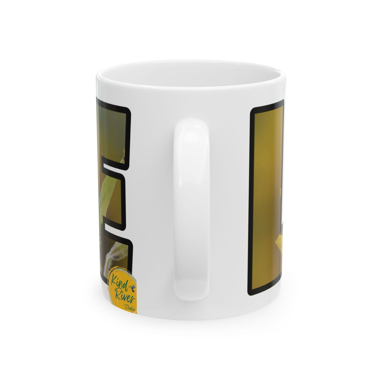 Mug - Ceramic (11 oz | 15 oz) - LOVE sunflower