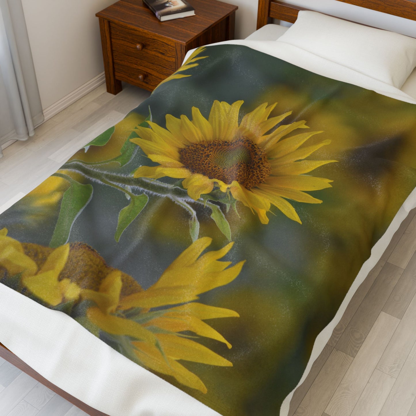Blanket (Velveteen Plush) - Sunflower