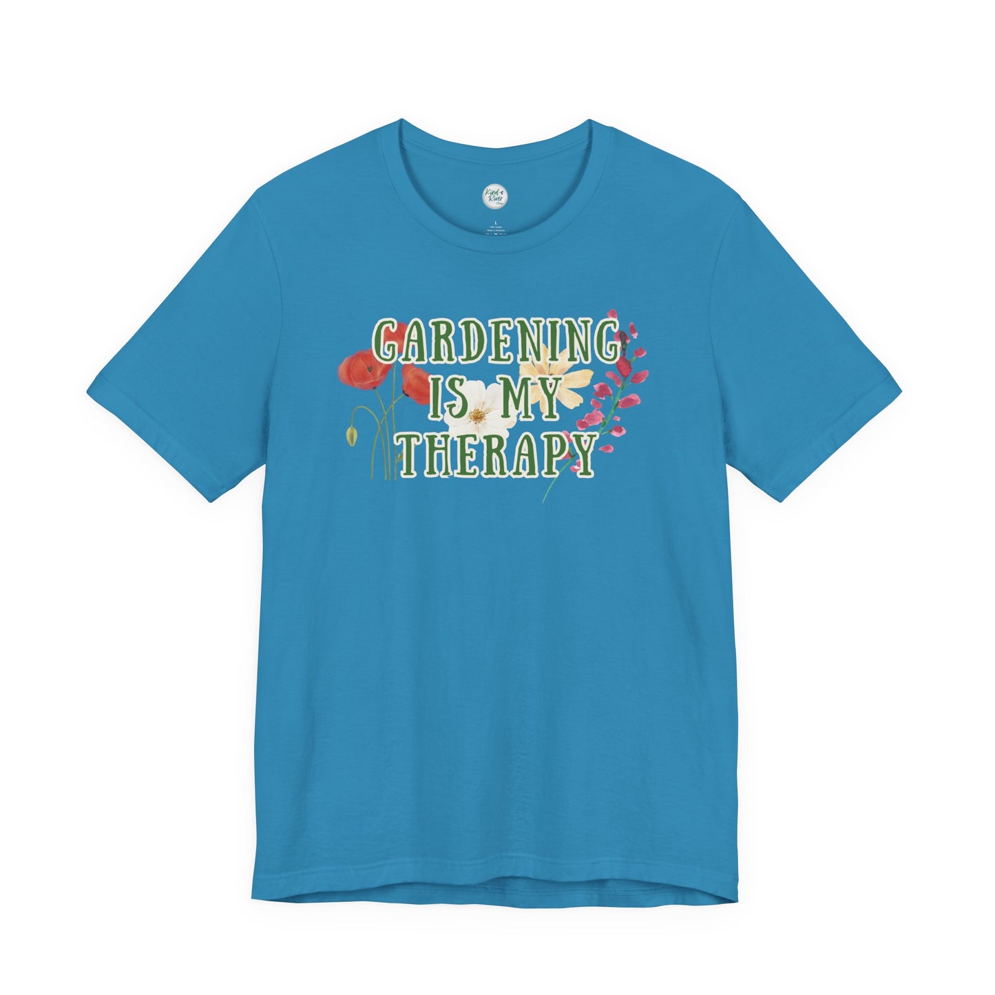 Tee - Short Sleeve (Adult) - Gardening Is My Therapy