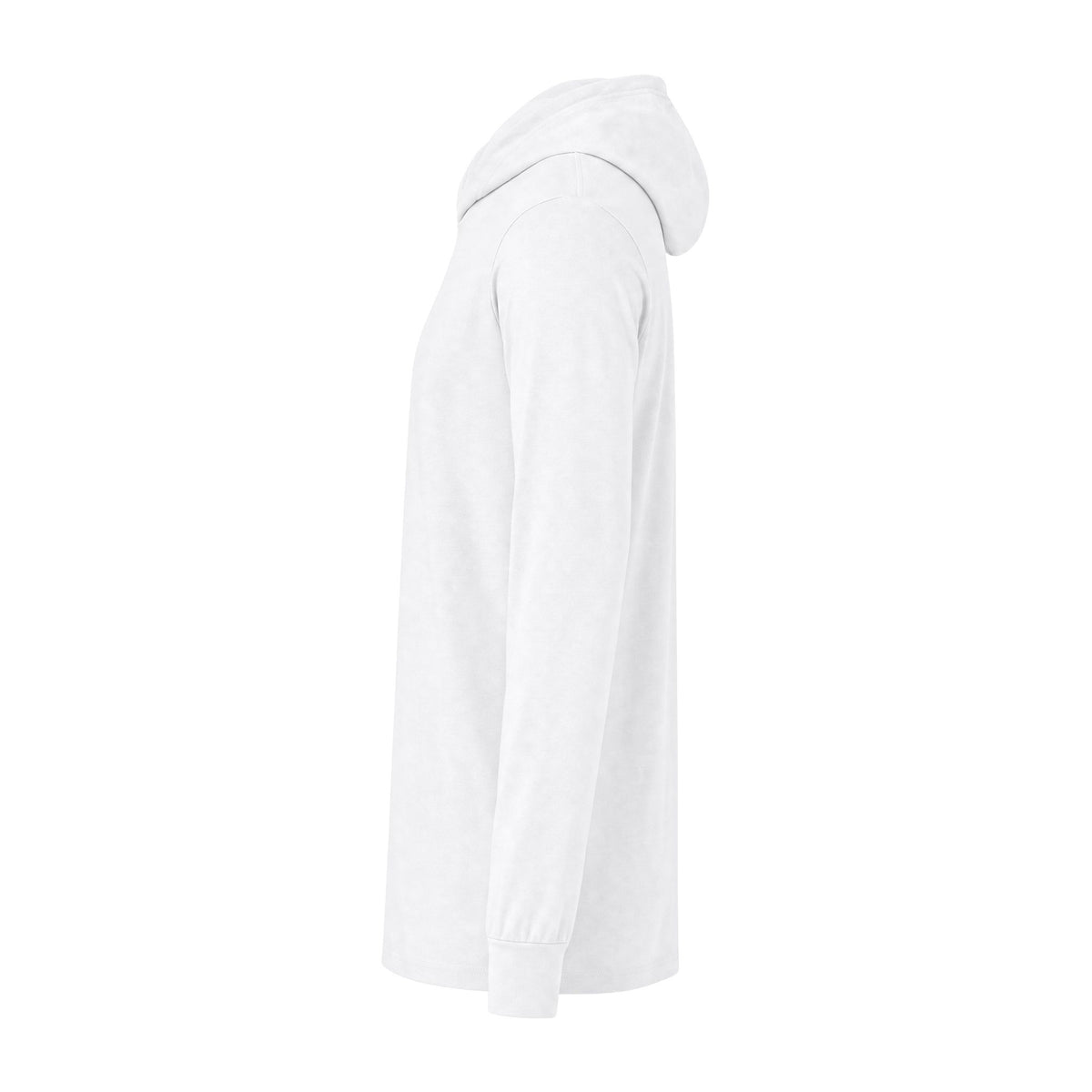 Fighting for a Cure Awareness/Research Hooded Long Sleeve Tee (Adult) — "Funding+Research+Science=Cure"