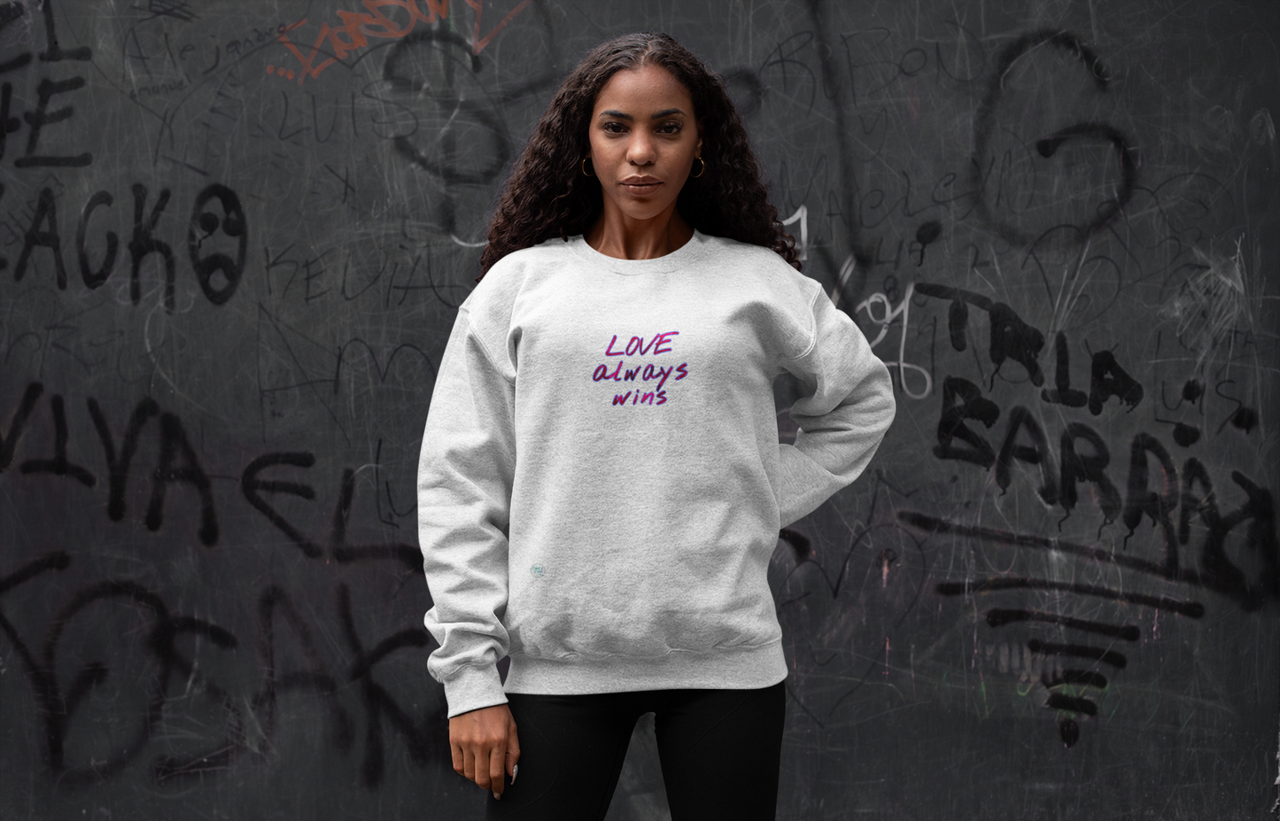 Sweatshirt - Crewneck (Adult) - Love always wins