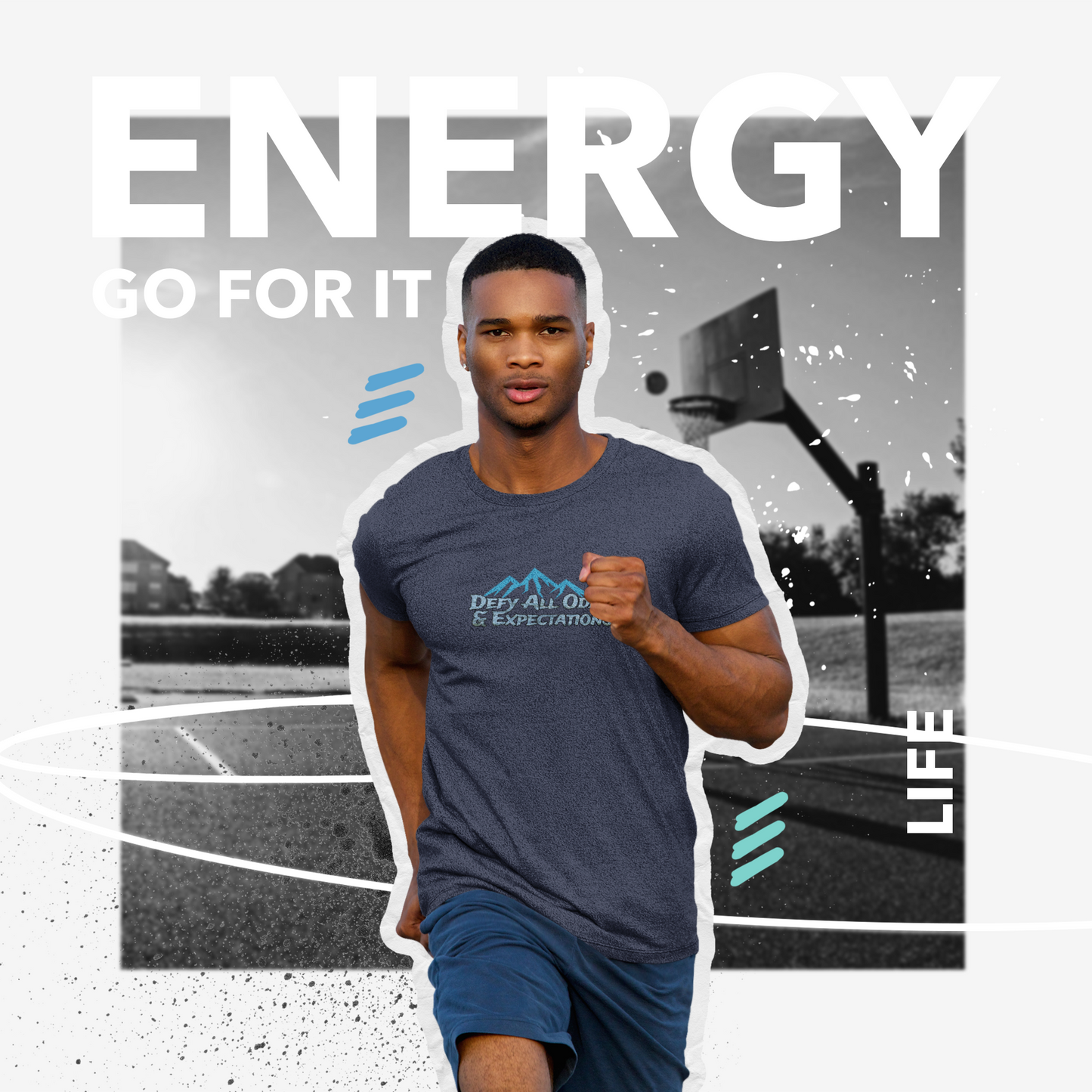 Tee - Short Sleeve (Adult) - Defy All Odds & Expectations