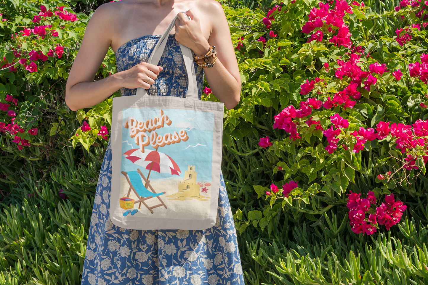 Beach Please Tote