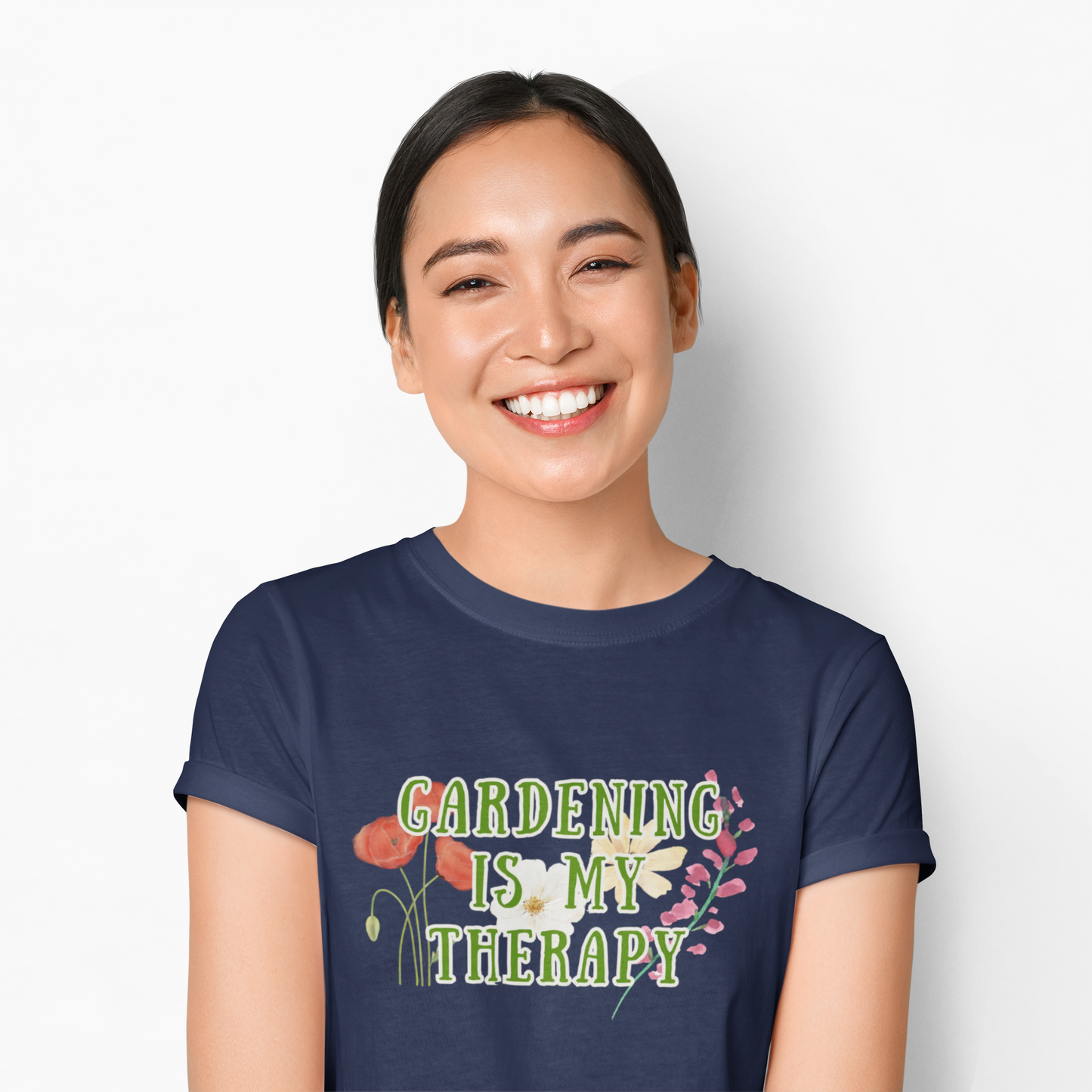 Gardening Therapy Crewneck Tee (Adult)