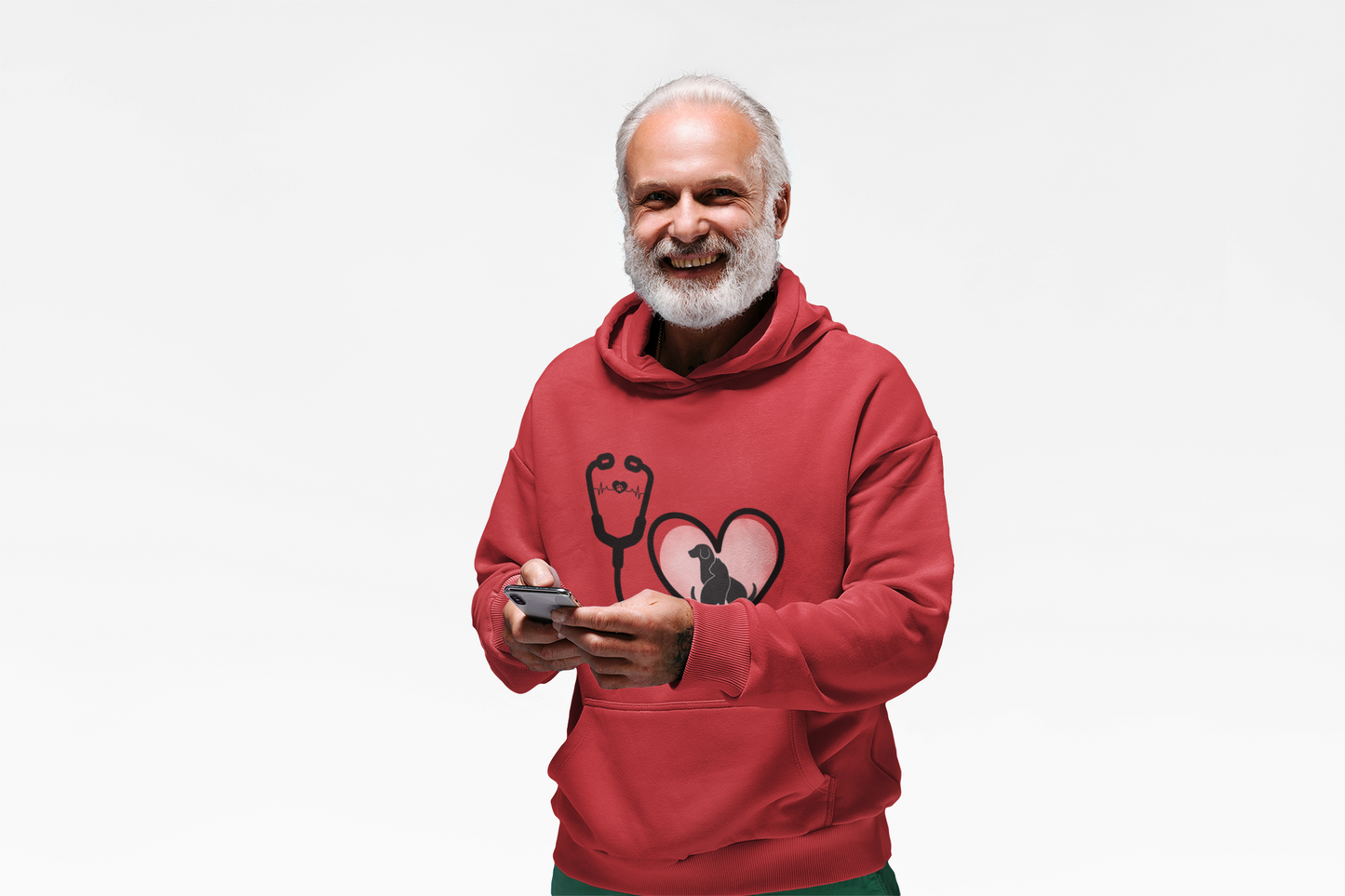 Stethoscope Heart Hoodie (Adult)