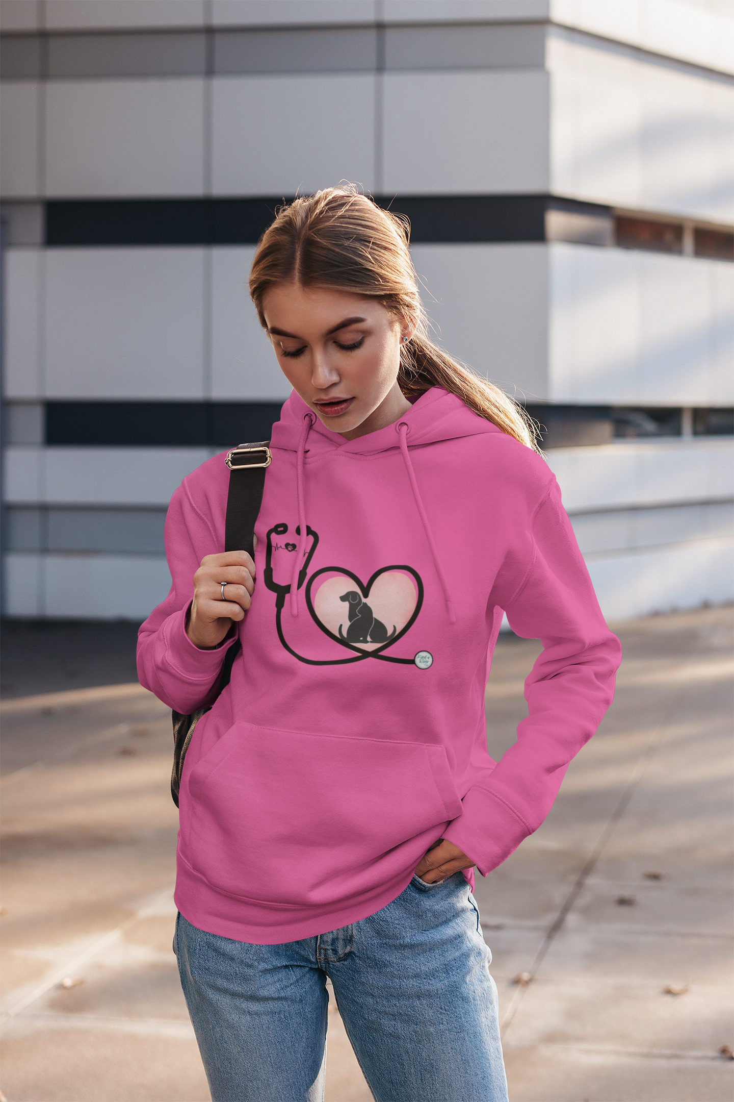 Stethoscope Heart Hoodie (Adult)