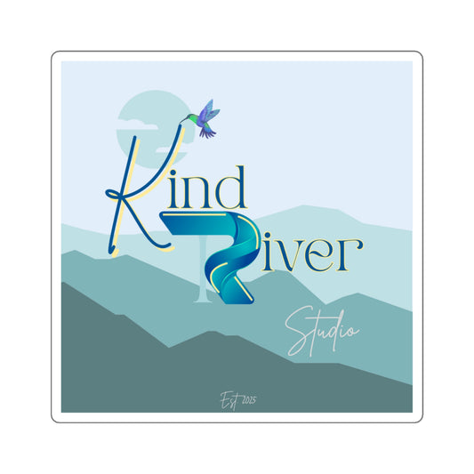 Sticker - Kind River Studio Logo