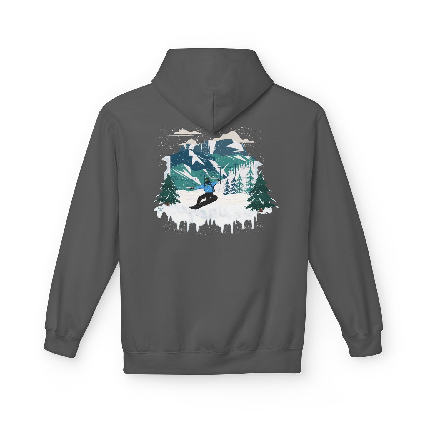 CUSTOM DESIGN - Snowboarding Hoodie (Adult)